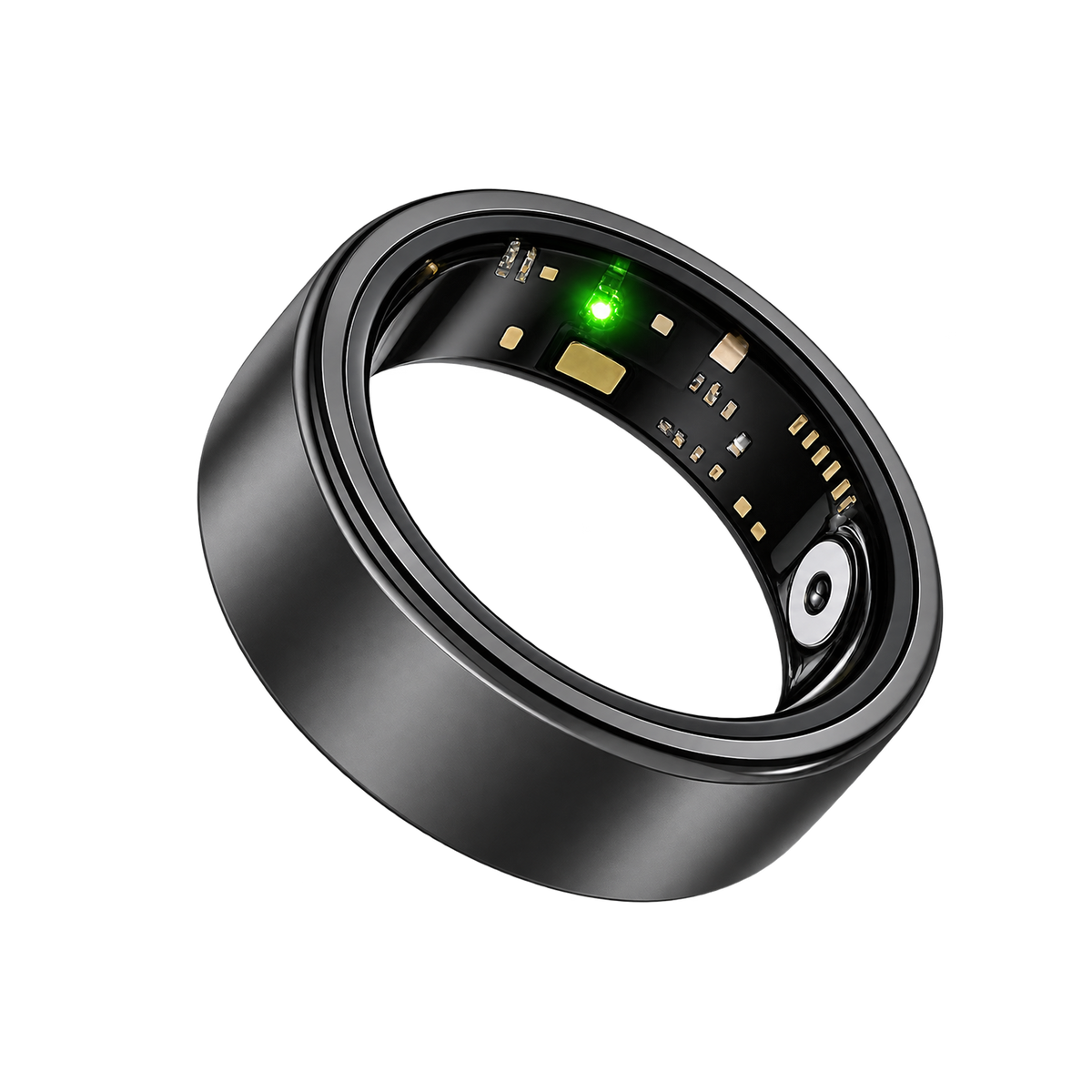 Mars Ring Health Tracker for Women & Men, Sleep Exercise Health Monitoring, Daily Tracking, iOS/Android Compatible, IP68 Waterproof, No Subscription Required, 5‑Day Battery Life