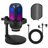 Desktop Condenser Microphone with Stand