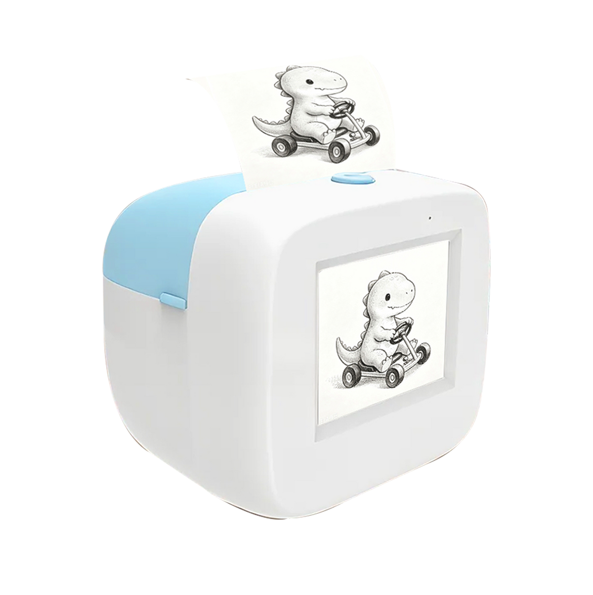 Mars AI Voice Powered Sticker Maker AI Voice Thermal Printer 200DPI Wireless Portable Mini Printer for Kids Thermal Sticker Maker